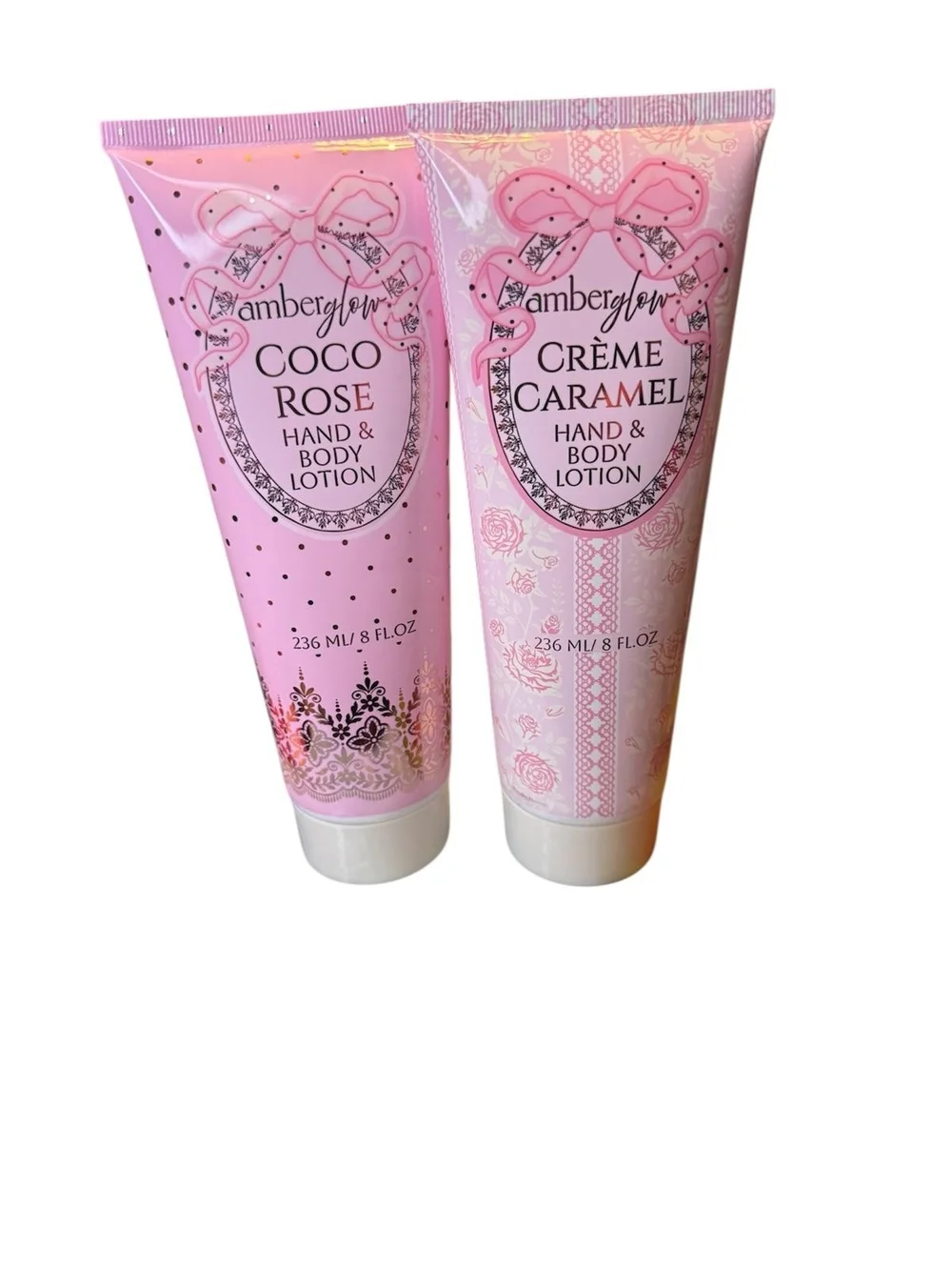 Coco Rose & Crème Caramel Hand & Body Lotion - Pink